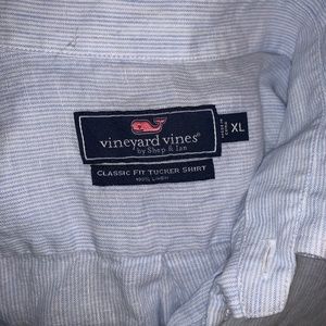 Vineyard vines linen classic fit Tucker shirt